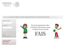 Tablet Screenshot of capacitacionfais.org